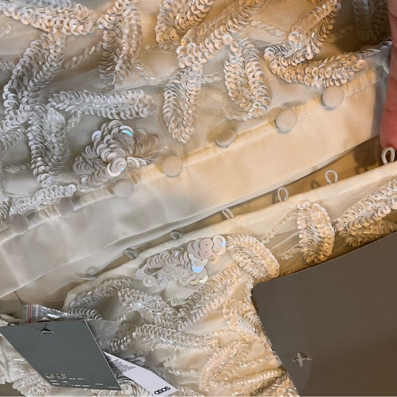 ASOS Embebed Wedding Dress - Picture 2 of 7